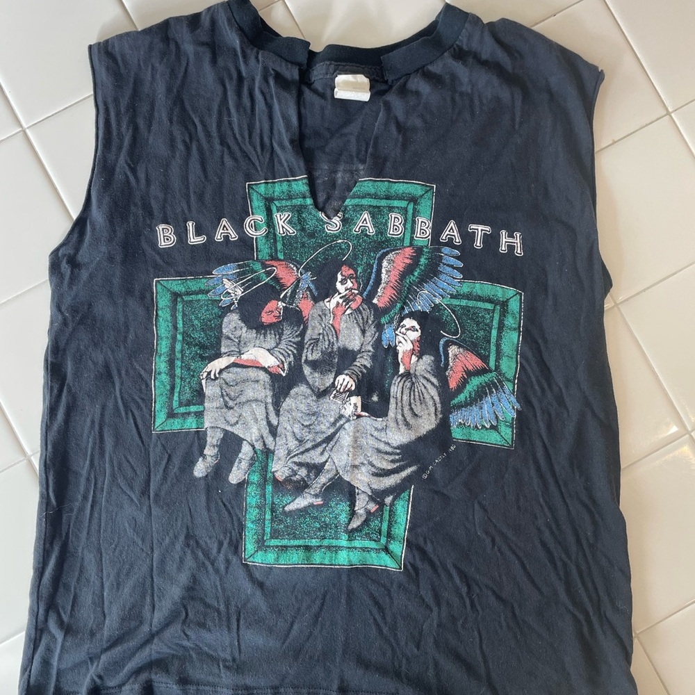 Black Sabbath Graphic Tank Top